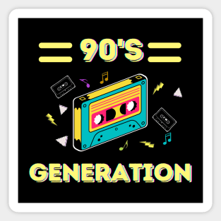 90's Generation Sticker